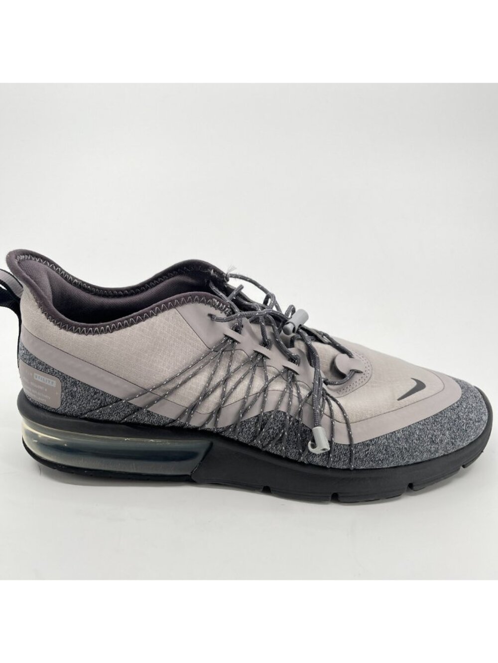 Nike Air Max Sequent 4 Utility Womens Size 9 Dark Gray Running Shoes Sneakers
